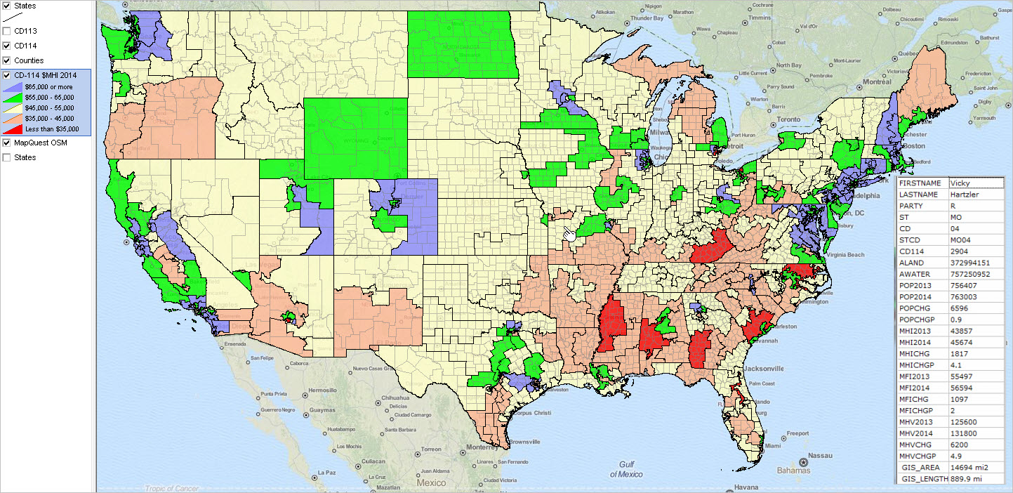 Congressional Districts By Zip Code Congressional Districts | 113Th 114Th Congress Representatives | Trends And  Patterns