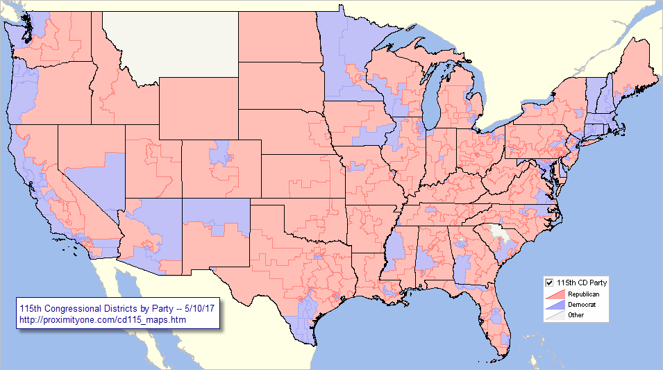 Us Congressional District Map Making & Using Custom 115Th Congressional District Maps