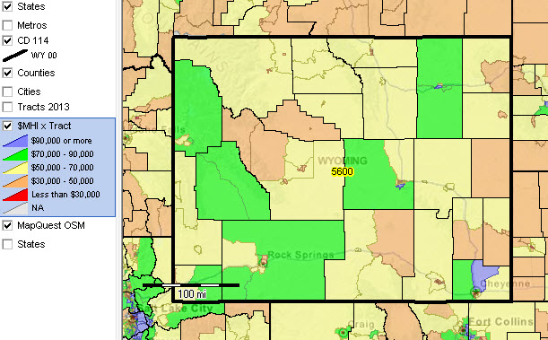 Wyoming Congressional Districts 114th Congress