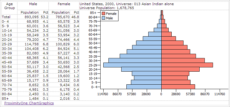 Population Age Chart