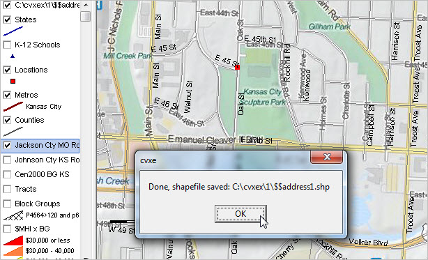 Geocoding Addresses And Address Shapefiles 4413