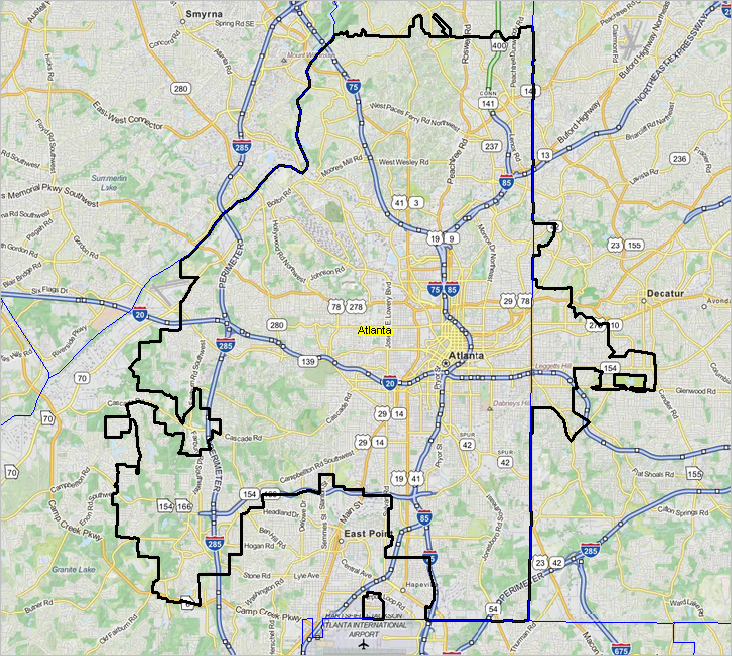 City Of Atlanta Gis Making City Maps -- Gis Resources