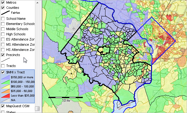 Voting District Geography & Demographics