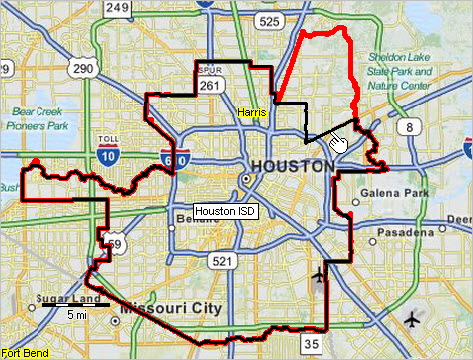 hisd boundary