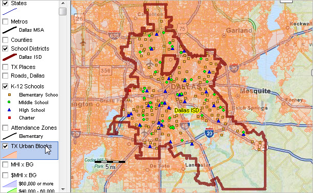 Dallas Independent School District - School Finder