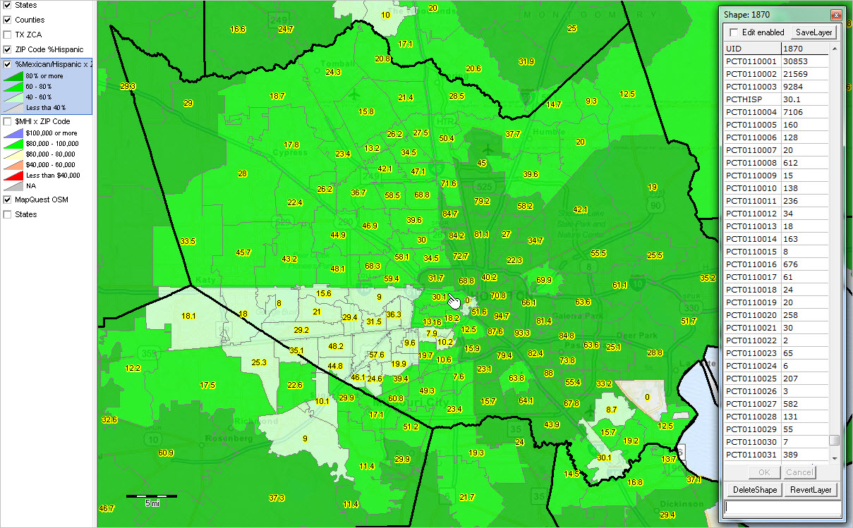 Zip Code Demographics Wallpaper.