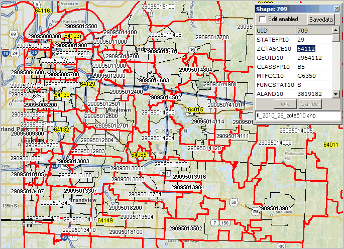 Missouri Zip Code Map Mapping & Visual Analysis Of Census Tracts & Zip Codes