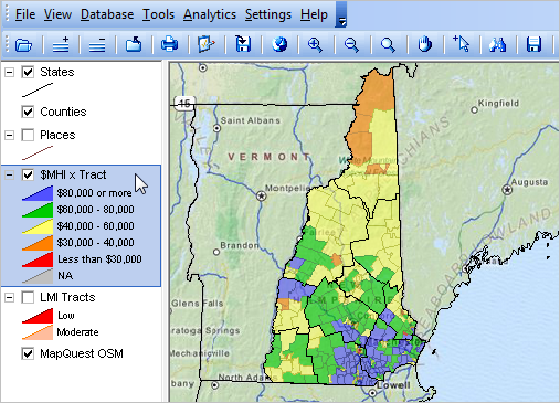 New Hampshire Demographic Economic Trends Census 2010 Population