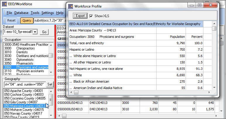 Census 2010 Acs 2006 10 Eeo Workforce Software