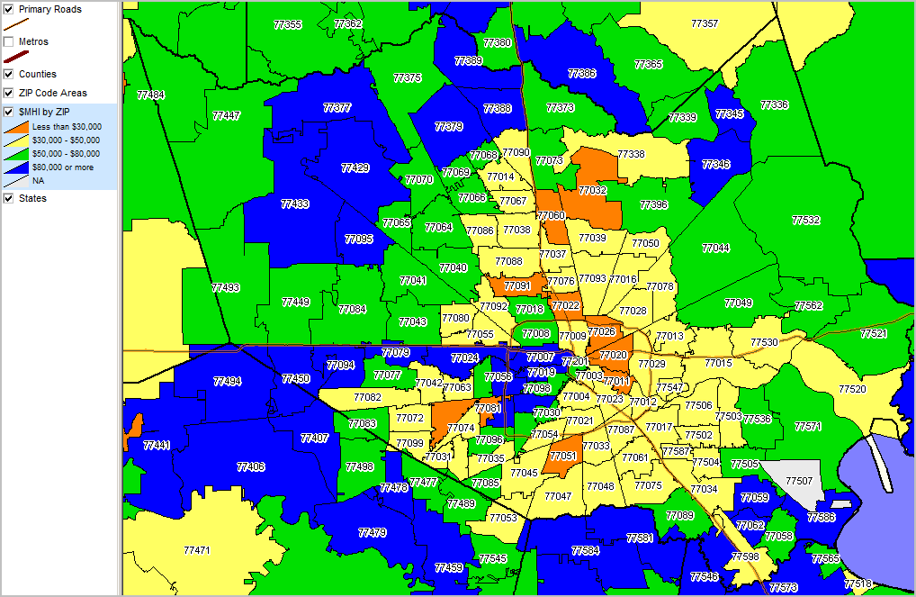Zip Codes For Houston Map Map Of World 9233