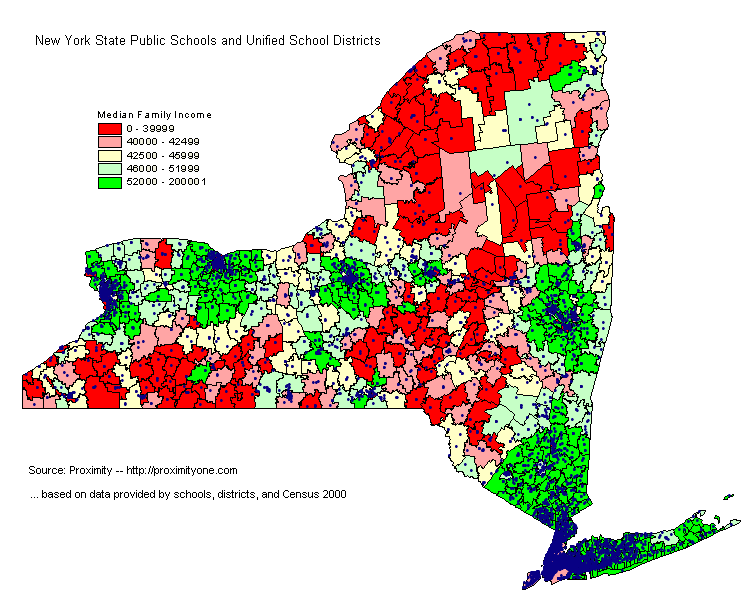 Mapping New York State Schools