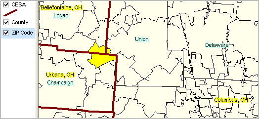 Indianapolis Zip Code Map - GIS Geography