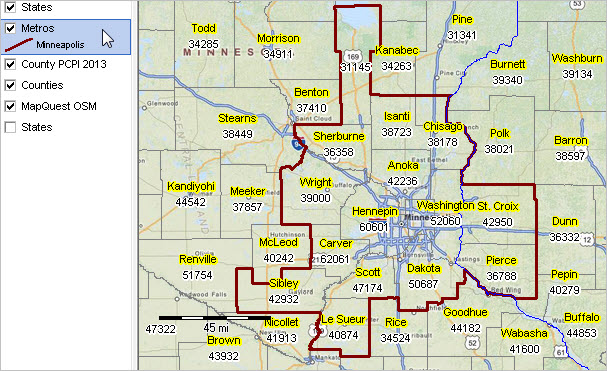 Wichita Ks Zip Code Boundary Map Personal Income | Decision-Making Information Resources & Solutions | Page 2