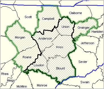 Knoxville metropolitan area - Wikipedia