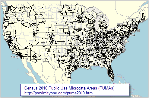 Public Use Microdata Areas