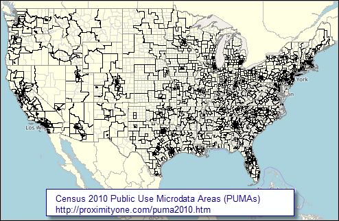 census puma maps