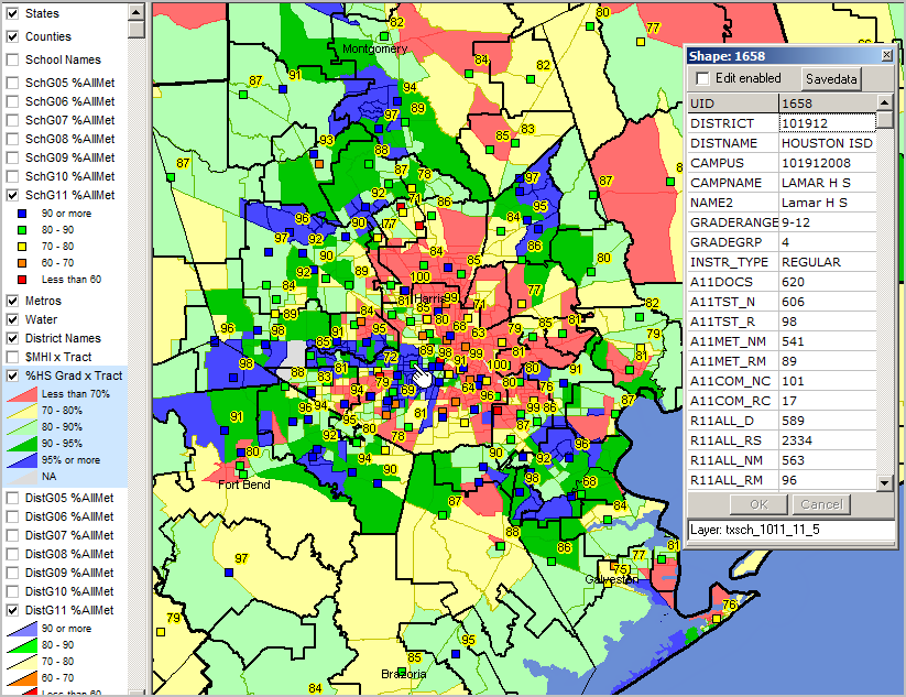 School Districts In Houston Map