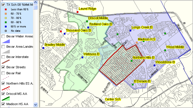 School District Attendance Zone Demographic Analysis