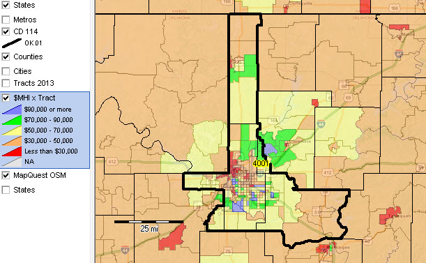 Oklahoma Congressional Districts 114th Congress