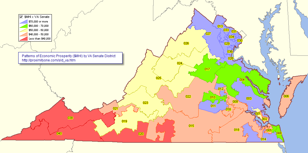 State Senate Districts Virginia Map - Florri Anna-Diana