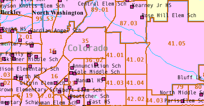 Colorado School District Demographics