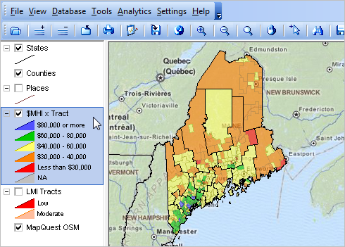 Maine Demographic Economic Trends Census 2010 Population