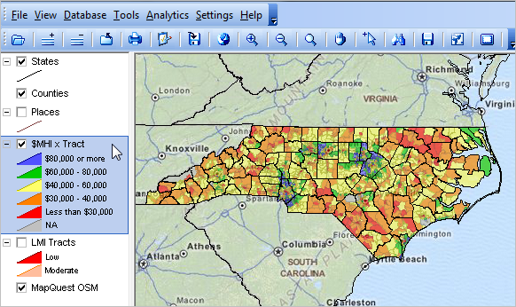 North Carolina Demographic Economic Trends Census 2010 Population